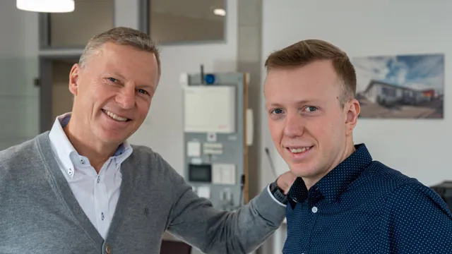 Eintritt der nächsten Generation: Marvin Gruber